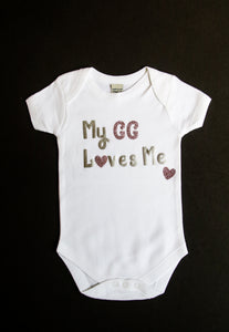 MY GG Loves Me Silver/Pink